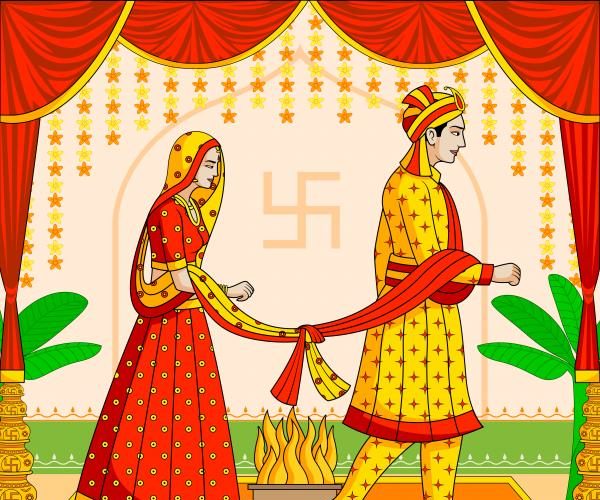 Seven Vows of a Hindu Wedding (विवाह के 7 पवित्र वचन और महत्व)
