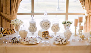 delicious candy buffet