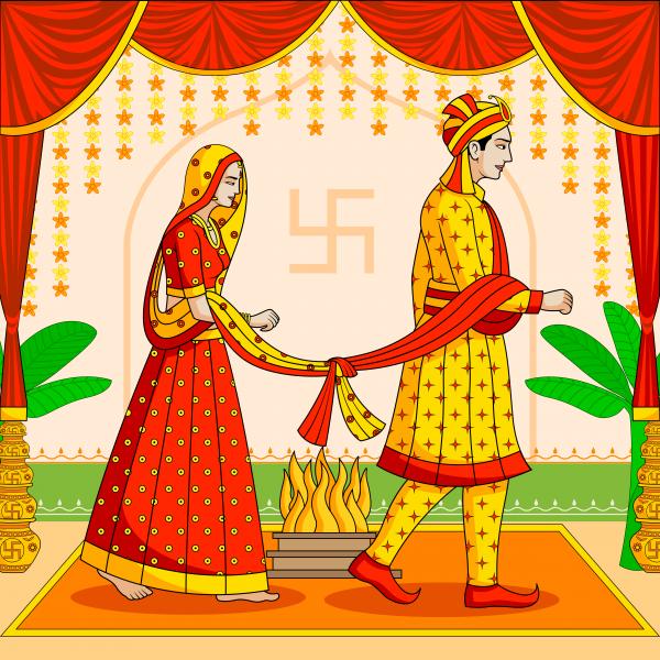 Seven Vows of a Hindu Wedding (विवाह के 7 पवित्र वचन और महत्व)